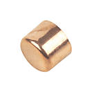 Flomasta  Copper End Feed Stop Ends 15mm 20 Pack