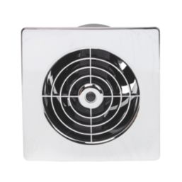 Manrose LP150STC 150mm (6") Axial Kitchen Extractor Fan with Timer Chrome 240V