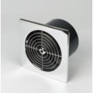 Manrose LP150STC 150mm (6") Axial Kitchen Extractor Fan with Timer Chrome 240V