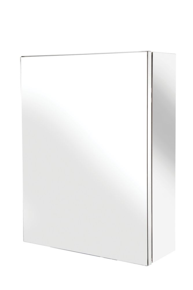 Croydex Single-Door Bathroom Cabinet 300mm x 120mm x 400mm - Screwfix