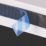Stormguard Bottom Door Brush Draught Excluder Black 1m