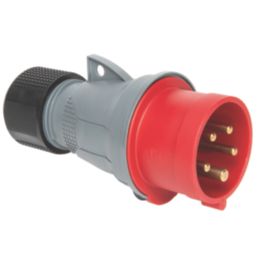 Amphenol 16A 4P+E Straight Plug 415V