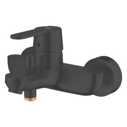 Grohe Get Matt Black 130mm Wall Mounted Single Control Manual Mixer Tap