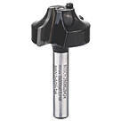 Bosch  1/4" Shank Double-Flute Rounding-Over Standard for Wood Edge Forming Bit 25.4mm x 14mm