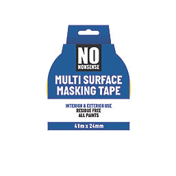 No Nonsense UV & Water Resistant Painters Masking Tape 41m x 24mm