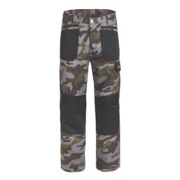 Site Harrier Work Trousers Camouflage 32" W 32" L
