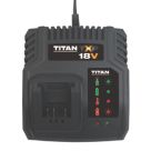 Titan TTB805CHR 18V Li-Ion TXP Fast Charger