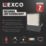 Lexco Secunda Outdoor LED Floodlight With Photocell Black 300W 23,000-40,000lm