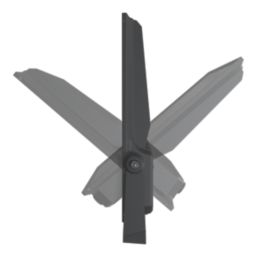 Lexco Secunda Outdoor LED Floodlight With Photocell Black 300W 23,000-40,000lm