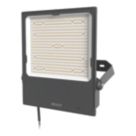 Lexco Secunda Outdoor LED Floodlight With Photocell Black 300W 23,000-40,000lm