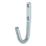 Essentials Single Hooks Zinc Plated 100mm 5 Pack