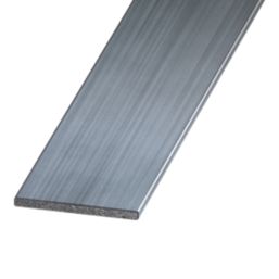 Essentials Black Flat Profile 1m x 25mm x 2mm