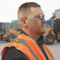 JSP Stealth 8000 Clear Lens Safety Specs