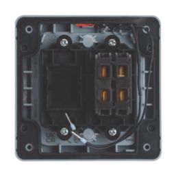 Contactum  IP66 20A 1-Gang 2-Way Weatherproof Outdoor Switch with Neon