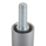 Smith & Locke  39mm Sash Stops Satin Chrome 2 Pack
