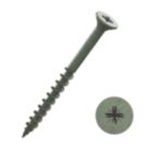 Timbadeck  PZ Double-Countersunk Single Thread Collated Thread Cutting Decking Screws 4.5mm x 65mm 1000 Pack