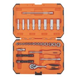 Draper Hi-Torq 1/4" Drive 6-Point Socket Set 47 Pieces