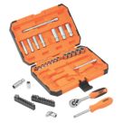 Draper Hi-Torq 1/4" Drive 6-Point Socket Set 47 Pieces