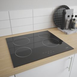 Cooke & Lewis  Ceramic Hob Black 59cm