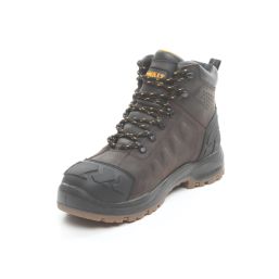 DEWALT Hadley Size 12  Brown Waterproof Steel Toe Cap Safety Boots