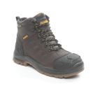 DEWALT Hadley Size 12  Brown Waterproof Steel Toe Cap Safety Boots