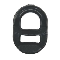 Renaissance Rigid Curtain Track Black 150cm