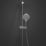 Hansgrohe Crometta Vario  EcoSmart Shower Kit Chrome/White