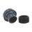 FloPlast  Push-Fit Air Admittance Valve Anthracite Grey 110/82mm