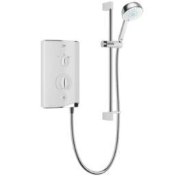 Mira Sport White/Chrome 9.8kW Thermostatic Electric Shower