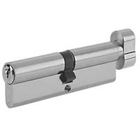 Yale 6-Pin Euro Cylinder Thumbturn Lock 35-35 (70mm) Satin Nickel