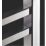 Kudox 1000mm x 500mm 1085BTU Chrome Flat Designer Towel Radiator
