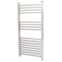 Kudox 1000mm x 500mm 1085BTU Chrome Flat Designer Towel Radiator