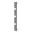 Flomasta U-Shape 1580mm x 500mm 3102BTU Anthracite Vertical Designer Radiator