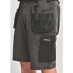 Stanley Lincoln Holster Pocket Work Shorts Grey 34" W