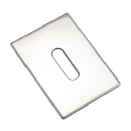 Eclipse  Standard Escutcheon (Single) Polished Stainless Steel 45mm