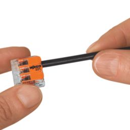 Wago 221-413 32A 3-Way Lever Connectors 50 Pack