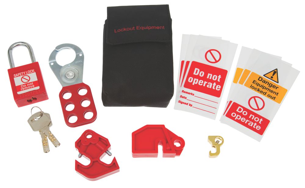 Essentials Lockout Kit with Mini Pouch Screwfix