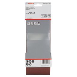Bosch X440 40 Grit Multi-Material Sanding Belts 610mm x 100mm 3 Pack