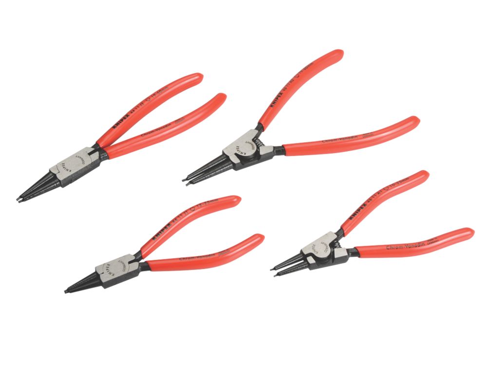 Knipex Precision Circlip Pliers Set Pieces Screwfix