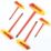 C.K  Metric VDE Insulated T-Handle Hex Key Set 5 Pieces
