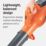 Flymo EasiClear 100 970638301 18V 1 x 2.5Ah Li-Ion Power for All  Cordless Garden Blower