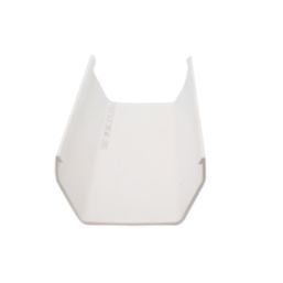 FloPlast RGS3W uPVC Square Gutter White 114mm x 3m
