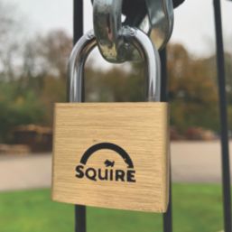 Squire  Brass Keyed Alike Weatherproof   Padlock 40mm