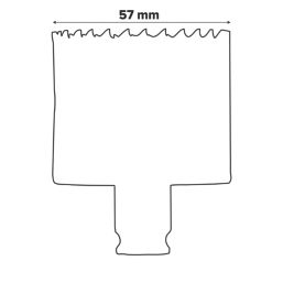 Bosch Progressor for Multi-Material Holesaw 57mm
