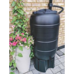 Water Butt Black 210Ltr