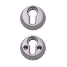 ERA  Euro Escutcheon (Pair) Satin Chrome 50mm