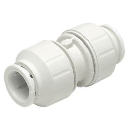 JG Speedfit  Plastic Push-Fit Equal Coupler 15mm