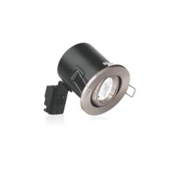 Enlite EFD Adjustable  Fire Rated LED Downlight Satin Nickel 5W 500lm