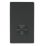Varilight  2-Gang Dual Voltage Shaver Socket 115 / 230V Jet Black with Colour-Matched Inserts