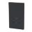 Varilight  2-Gang Dual Voltage Shaver Socket 115 / 230V Jet Black with Colour-Matched Inserts